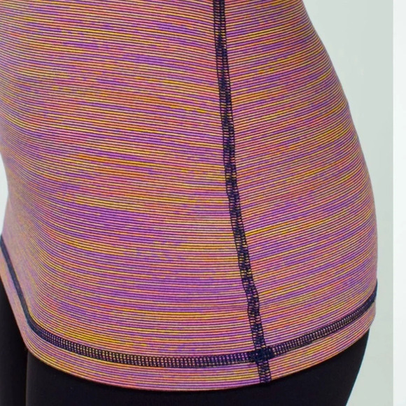 Lululemon Power Y Tank in Wee From Space Vintage Pink Luon - Picture 4 of 12